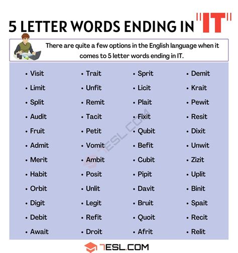 5 letter word ending with ael|5